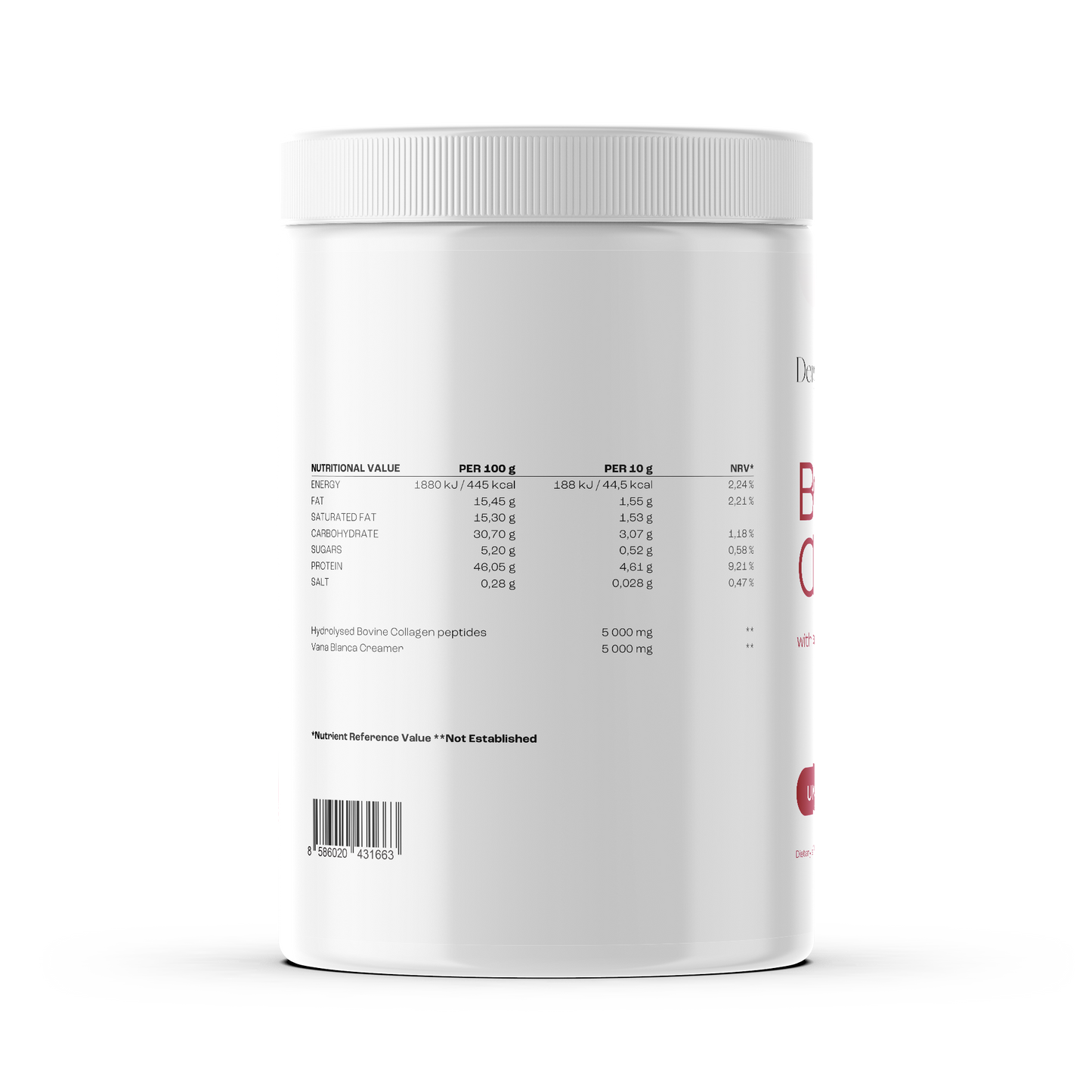 Čistý neochutený kolagén