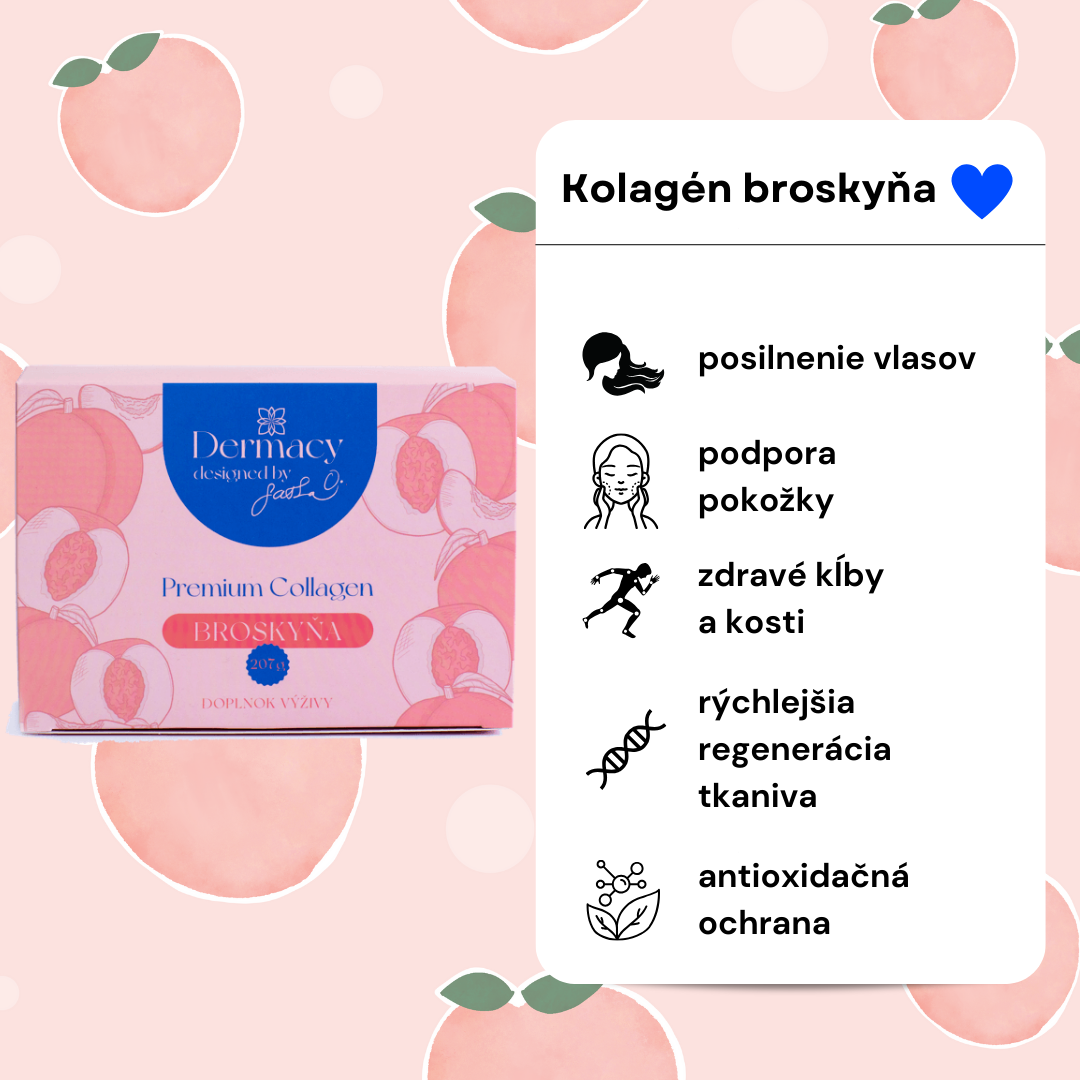 Prémiový kolagén broskyňa 6000 mg